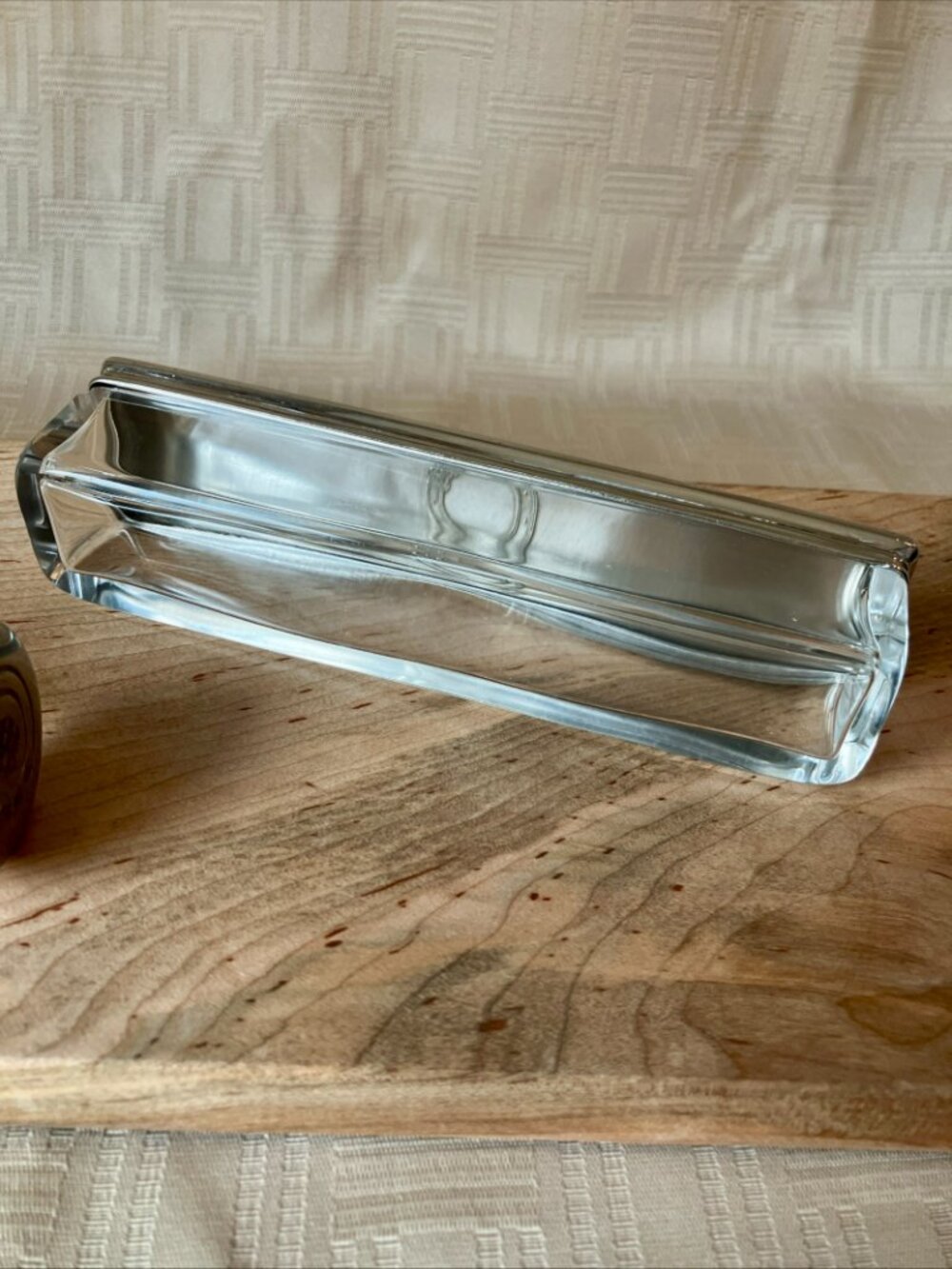 Vintage Silverplate Vanity Set w/ Scottish Buckle Crest and Monogram - Picture 7 of 14